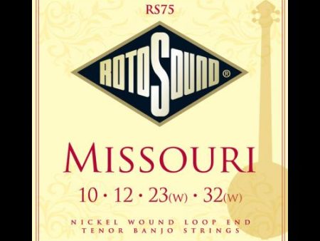 Rotosound RS75 Nickel Wound Tenor Banjo Strings (10-32) Online Sale