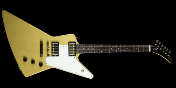 Used 2014 Gibson Custom Shop  58 Mahogany Explorer Electric Guitar TV Yellow Fashion