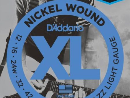 D Addario Nickel Wound Electric Strings (Jazz Light 12-52) Cheap