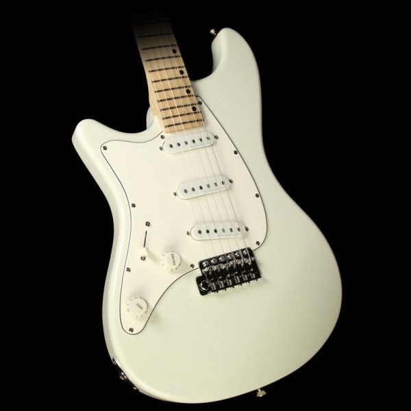 Used John Page Classic Ashburn Left-Handed Electric Guitar Olympic White Online Sale