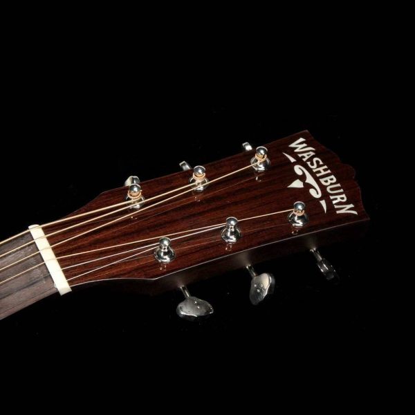 Washburn Revival Series RSG200SWVSK Solo DeLuxe Auditorium Vintage Sunburst Fashion