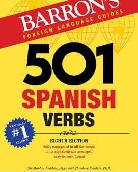 Barron: 501 Spanish Verbs [2017] paperback Fashion