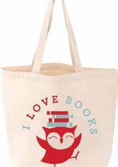 Smith Publisher Gibbs: I Love Books LITTLE TOTE FIRM SALE [2014] For Sale